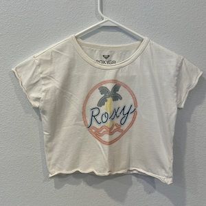 Roxy girl crop top tshirt